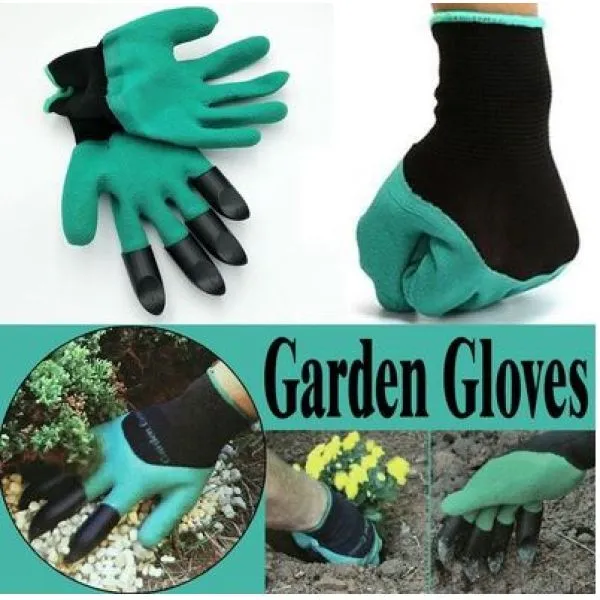 vrtlarske rukavice s 4 kandže za kopanje garden & greenhouse - slika 2