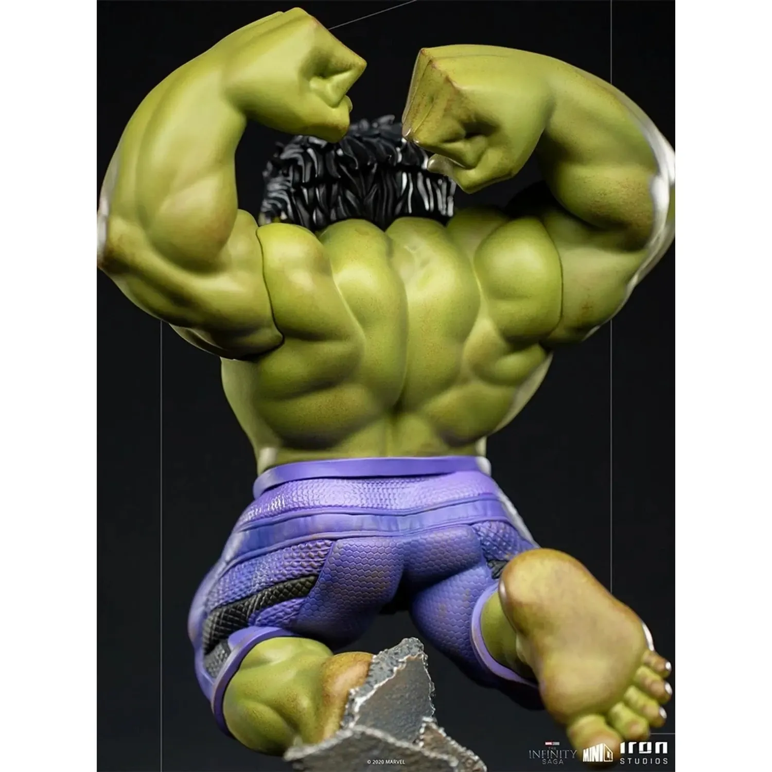 iron studios minico: the infinity saga – hulk figura, 23cm - slika 4