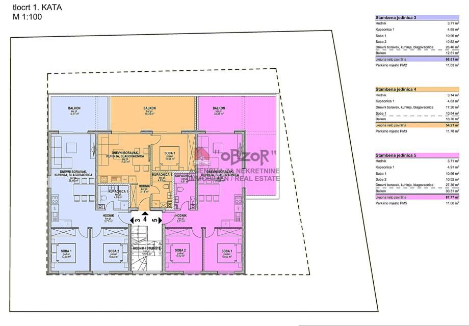 povljana- dvosoban apartman (s3) 68,81m2 - novogradnja - slika 6