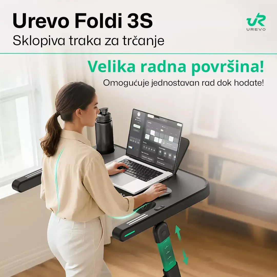 urevo foldi 3s smart - traka za trčanje i hodanje - slika 10