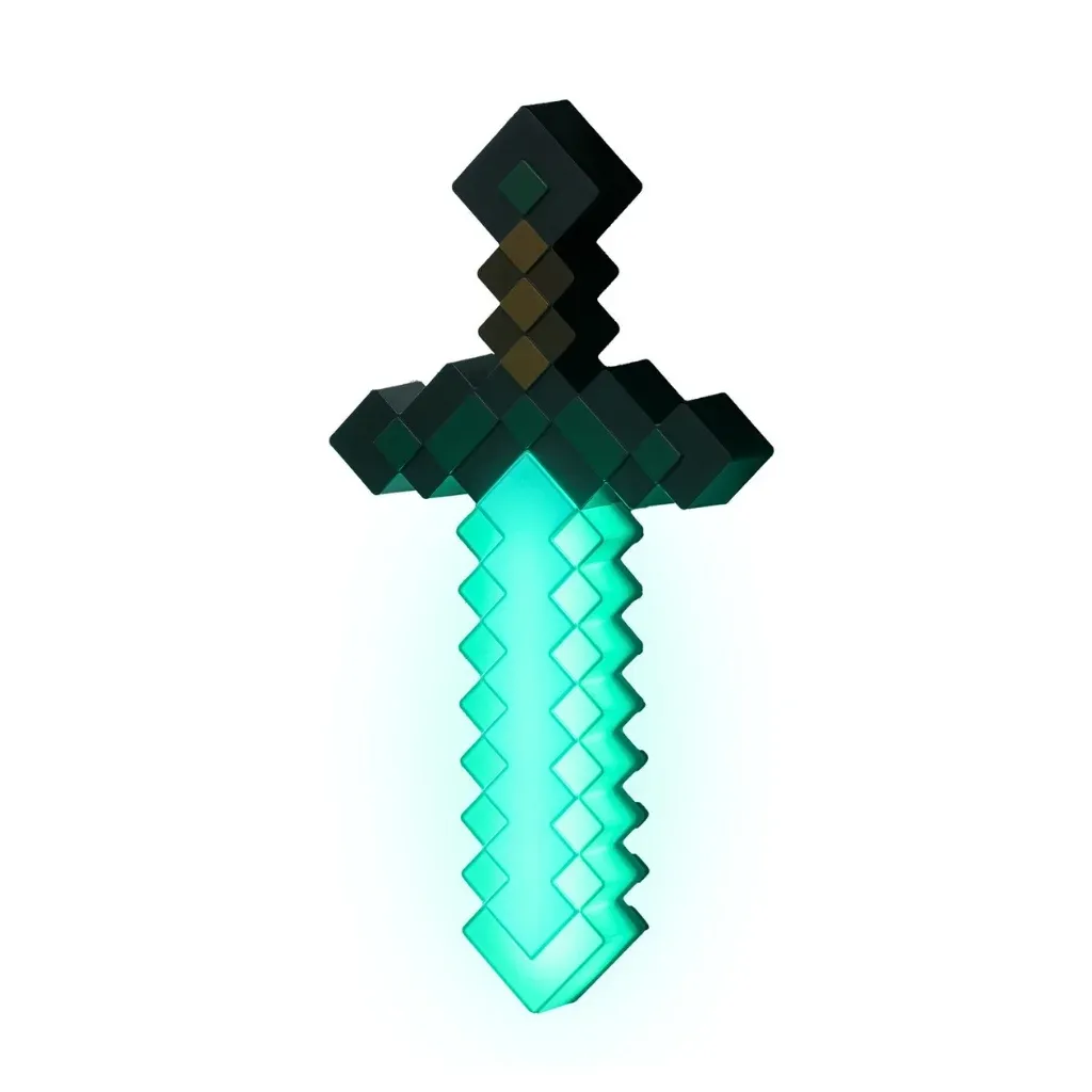 paladone minecraft diamond sword light - slika 2