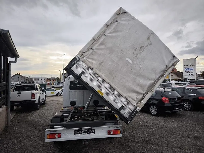 renault master 2.3 dci*130ks*trostrani kiper*dupla kabina*klima* - slika 4