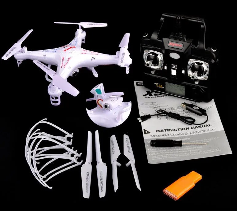 syma x5c-1 rc quadcopter s 2mp kamerom + daljinski - slika 3