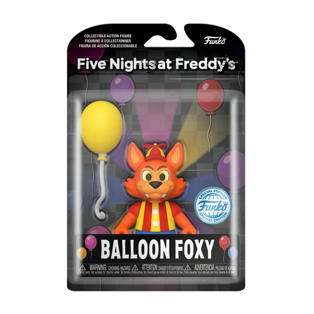 funko five nights at freddy’s – balloon foxy figura, 9cm - slika 2