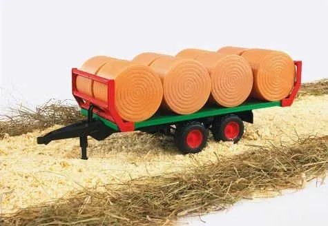 bruder prikolica za rolo bale - slika 3