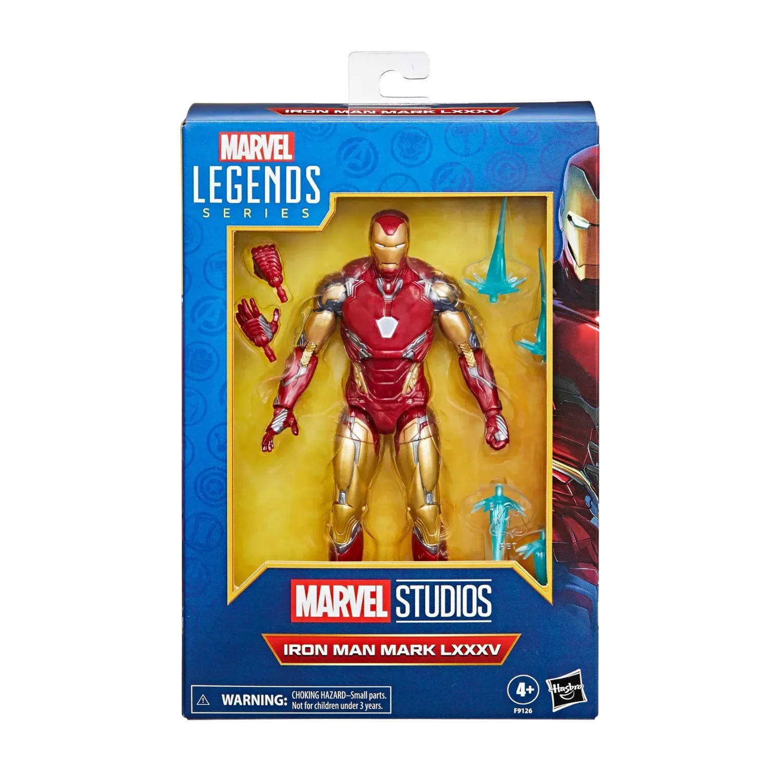 marvel legends series: iron man mark lxxxv figura, 15cm - slika 9
