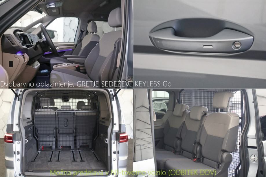 vw multivan t7 l2 2.0tdi edition iq matrix cockpit vučna kuka - slika 13
