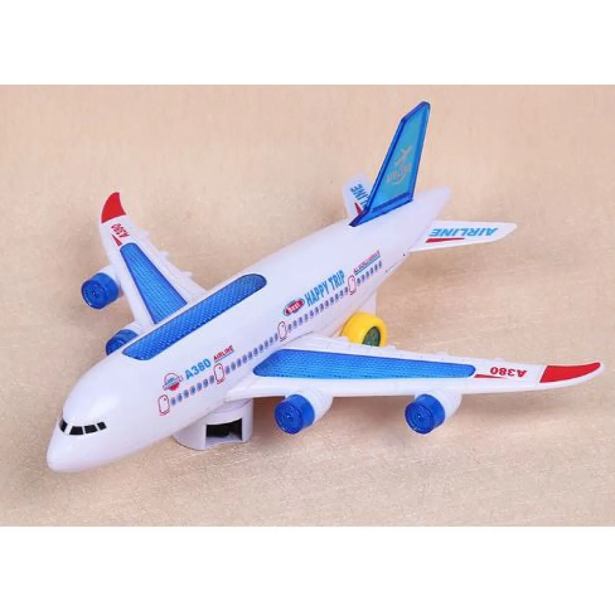 avion a380 putnički koji sam vozi svijetli i svira - slika 4