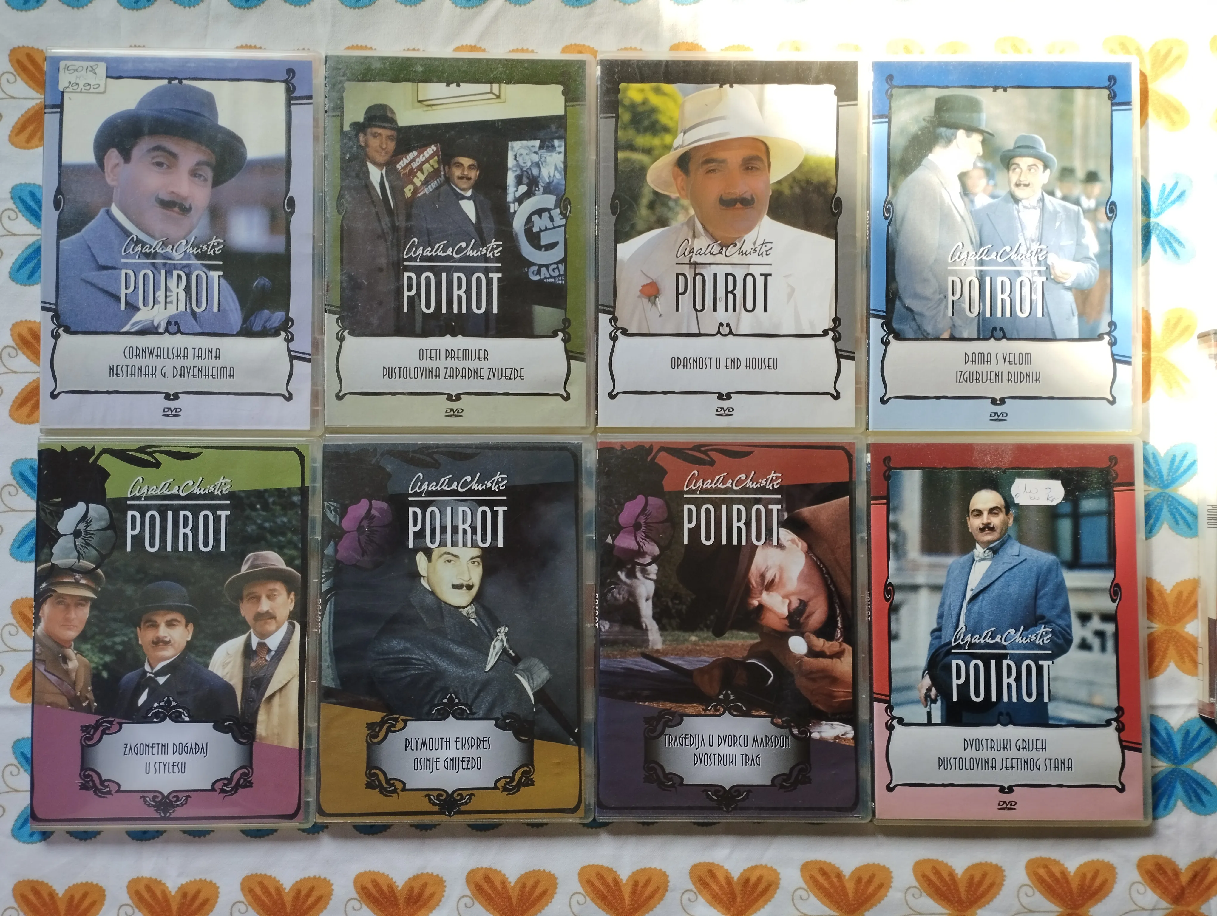 agatha christie - poirot - lot 36 dvda - slika 5
