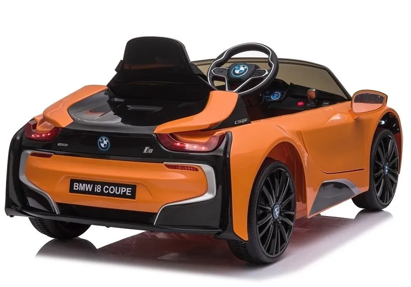 licencirani auto na akumulator bmw i8 – narančasti - slika 7