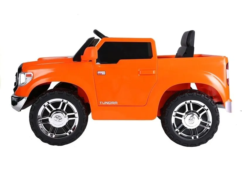 licencirani auto na akumulator toyota tundra - narančasti/lakirani - slika 2