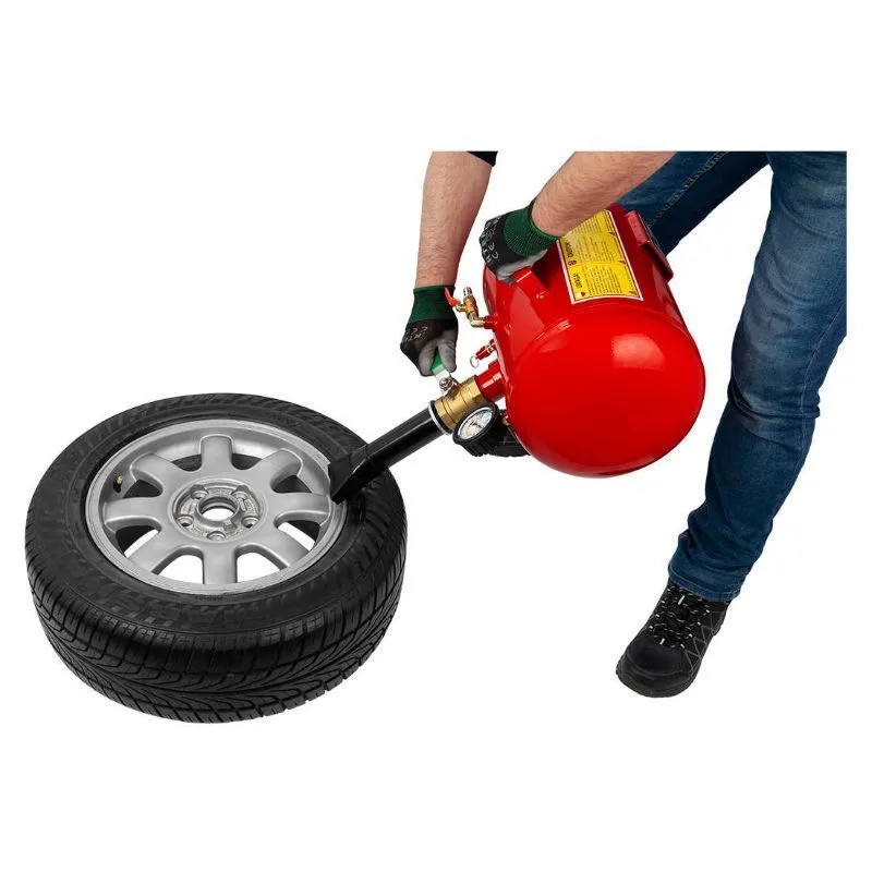 zračni booster, zračni top za pumpanje guma, 29l - slika 4