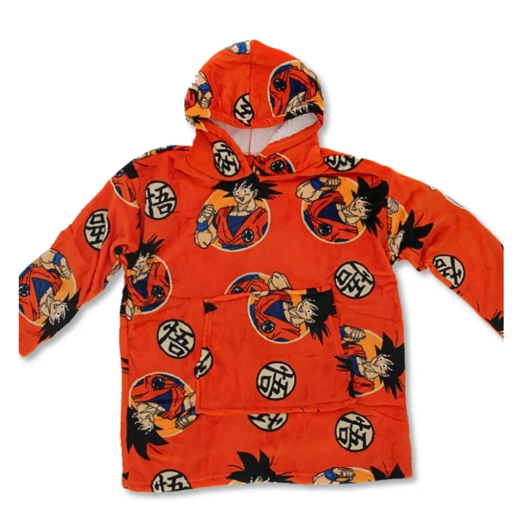 Dragon Ball dječja hoodie deka - Zagreb
