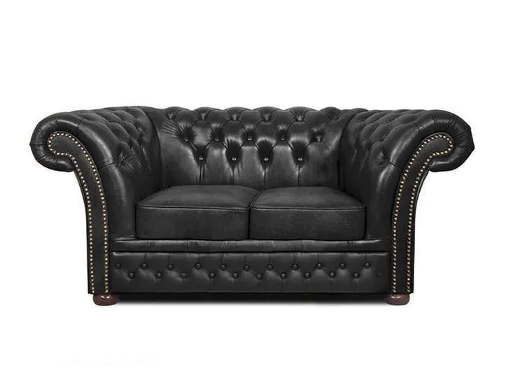 Chesterfield Dvosjed Winfield Basic Luxe Leather | 2-sjedišta - Ježdovec, Zagreb