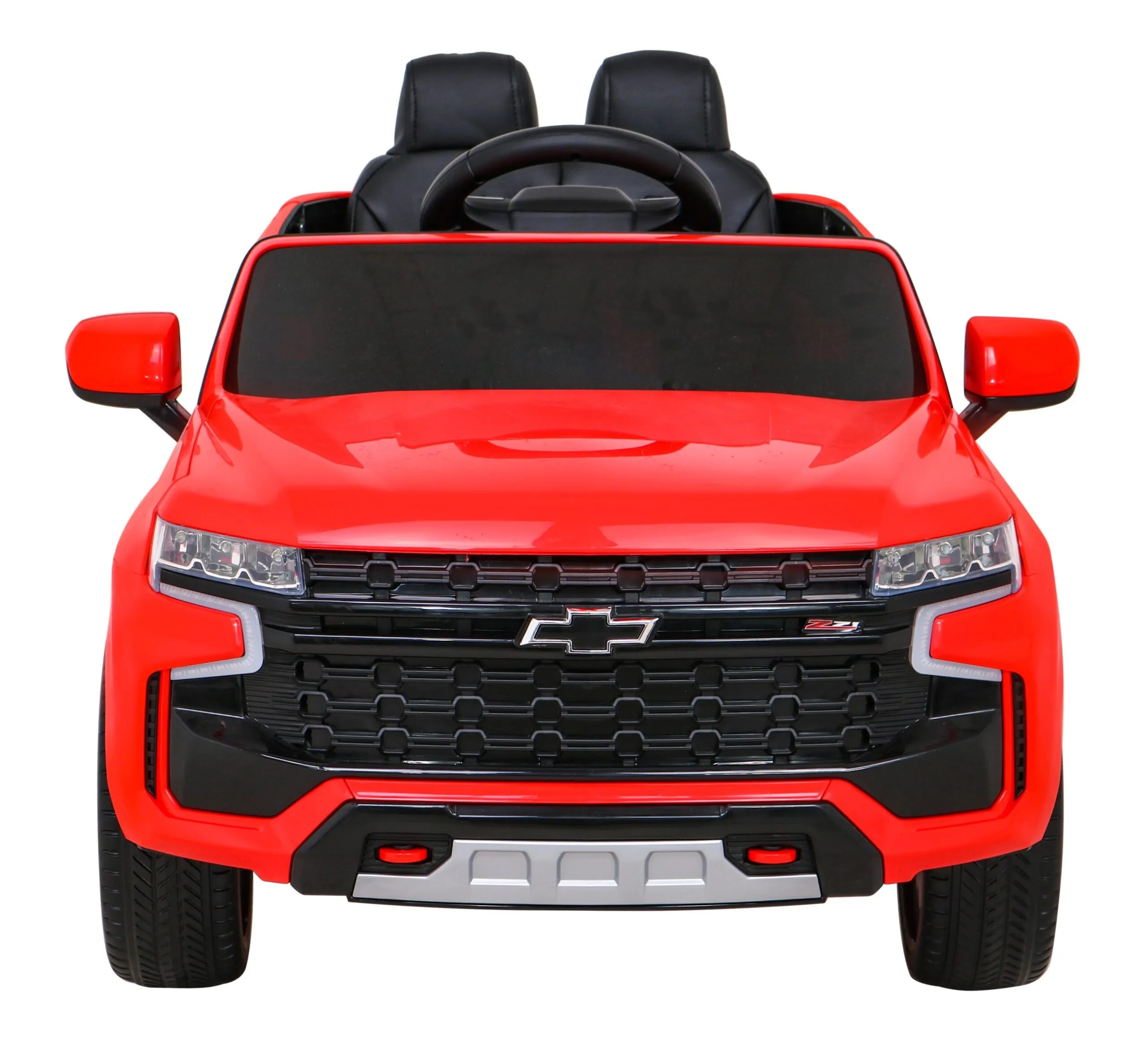 licencirani auto na akumulator chevrolet tahoe - crveni - slika 2