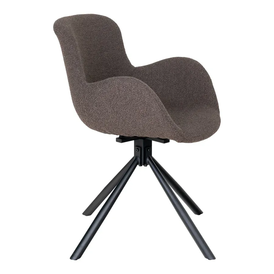blagovaonska stolica amorim, materijal: boucle - slika 3