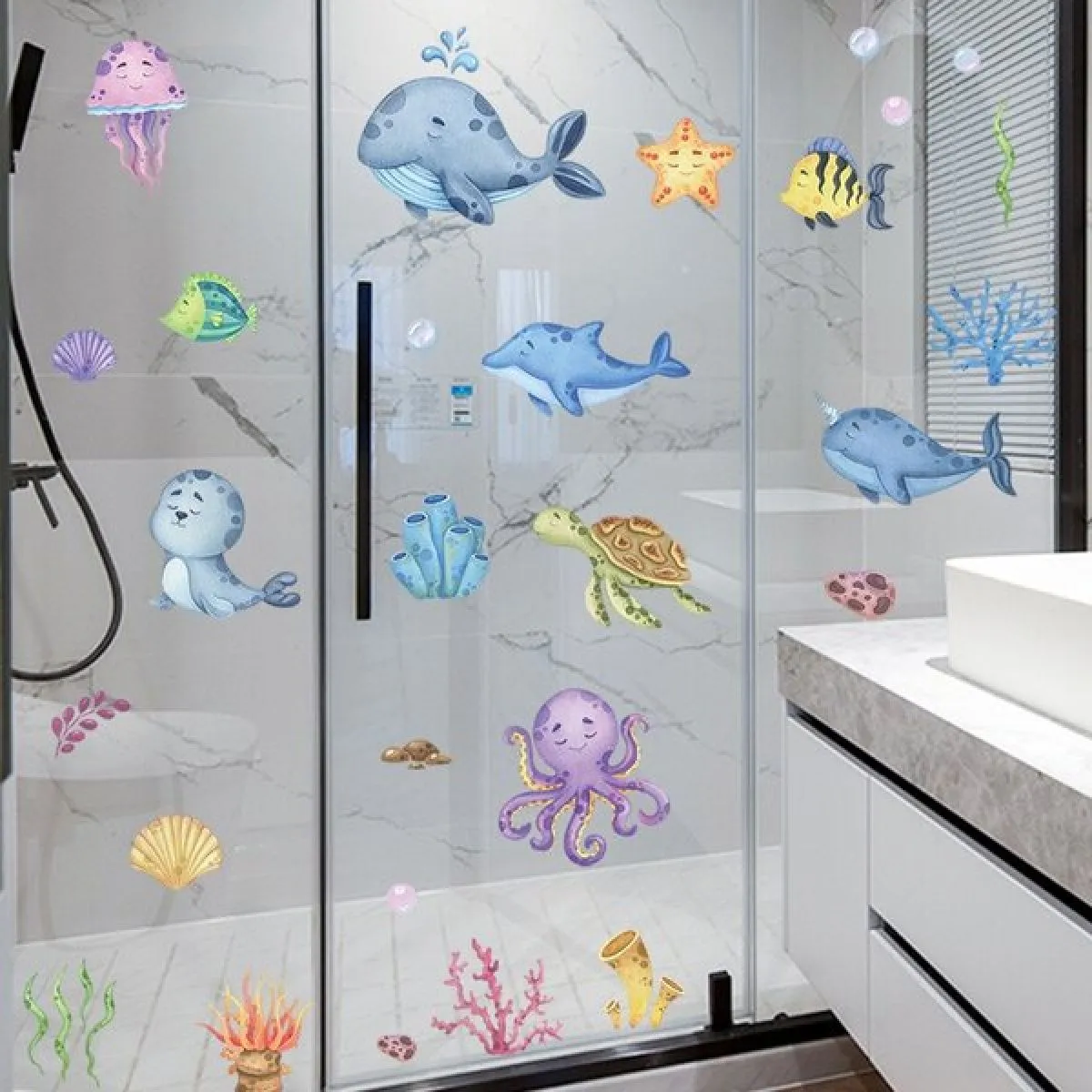 zidna naljepnica sea world - slika 3