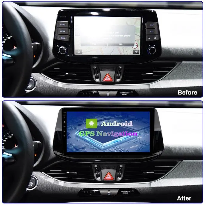 original hyundai i30 multimedija addroid 2din radio - slika 8
