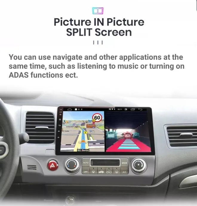 honda civic 8 2005 - 2012 original radio android navigacija multimedia - slika 6