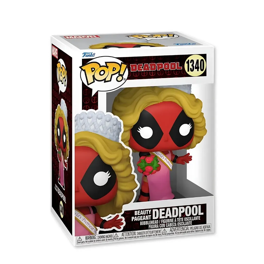 Funko Pop! Marvel: Deadpool – Beauty Pageant Deadpool #1340 - Zagreb