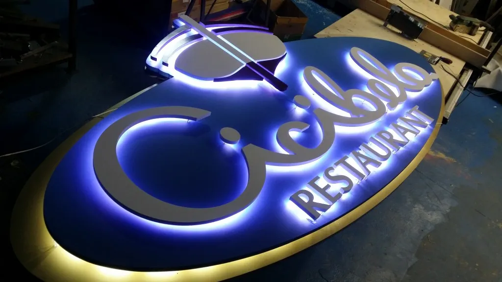 izrada reklama - svjetleće led fluo i neon reklame - slika 4