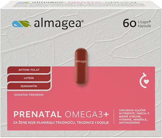 Almagea Prenatal Omega3 60 Kap - Zagreb