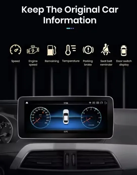 mercedes c klasa w204 2007-2018 original navigacija android multimedia - slika 16