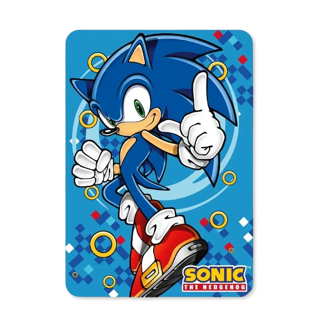 Sonic the Hedgehog ‘Gold Ring’ deka, 100×140 cm - Zagreb