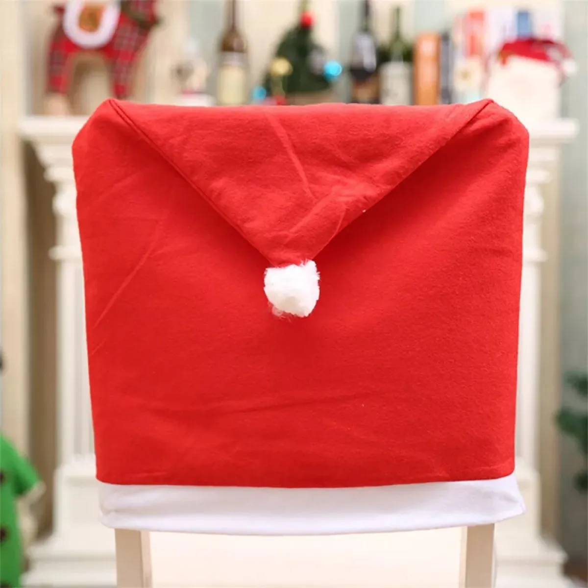 (paket 6kom) navlake za naslon stolica “santa's hat" - slika 3