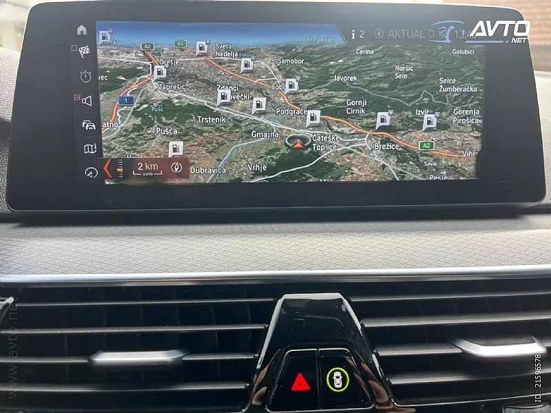 bmw serije 5 touring: 520d m sport-led-navi-kam 360-tow-odličan - slika 17