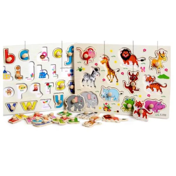 (3kom paket) drvene puzzle promo akcija dana - slika 3