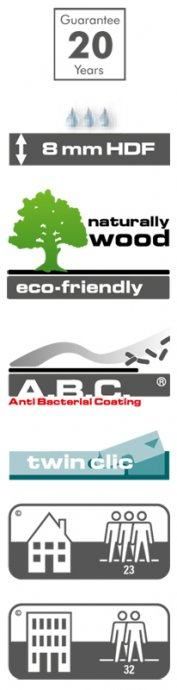 njemački laminat hrast rustic beige - popust -20% - slika 2