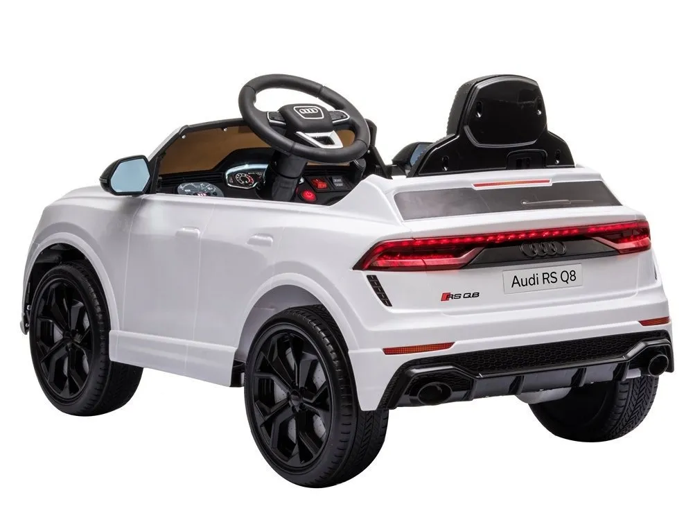 licencirani auto na akumulator audi rs q8 - bijeli - slika 3