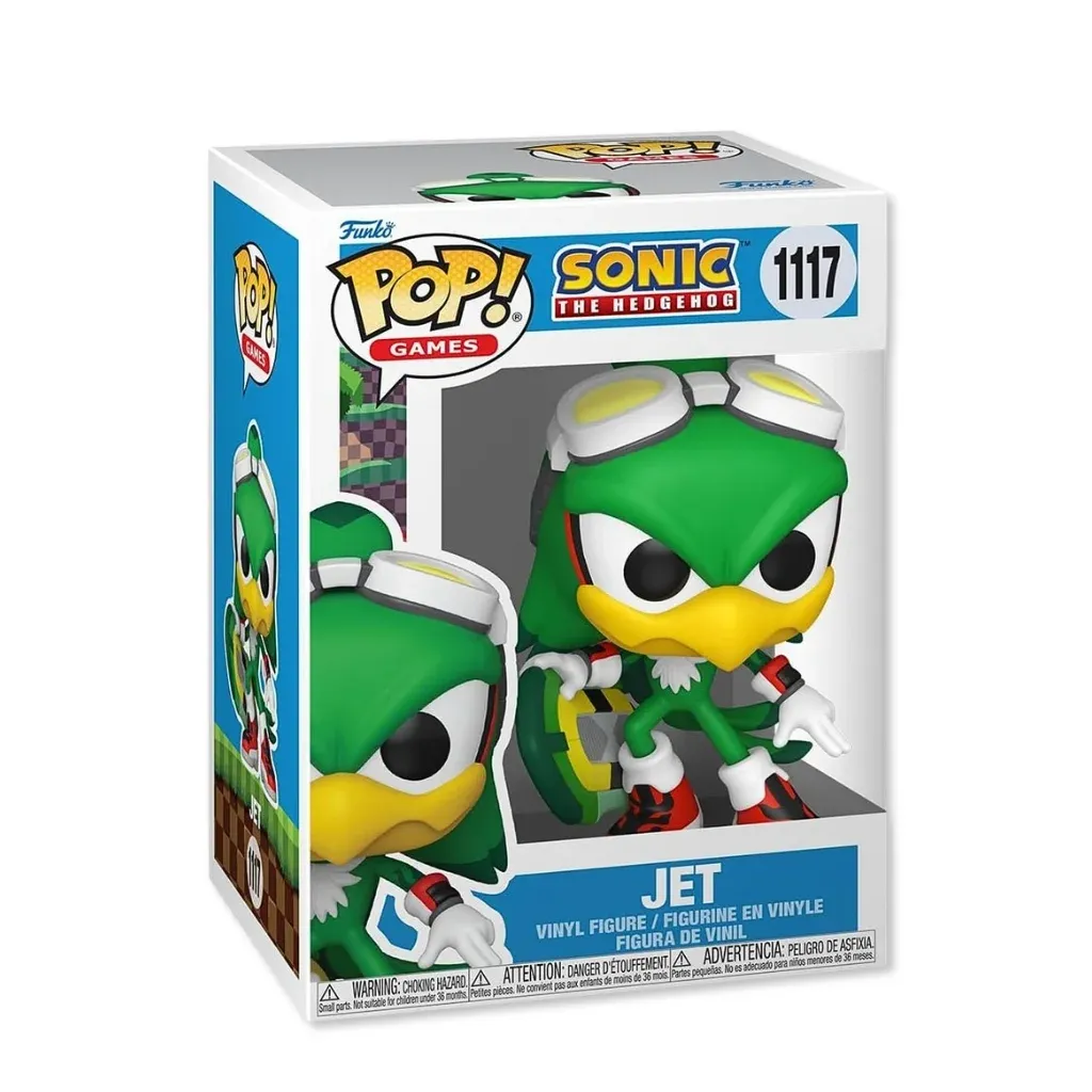 Funko Pop! Games: Sonic the Hedgehog – Jet the Hawk #1117 - Zagreb
