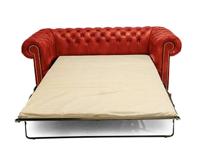 Chesterfield Trosjed Ležaj Class Leather | 3-sjedišta - Ježdovec, Zagreb