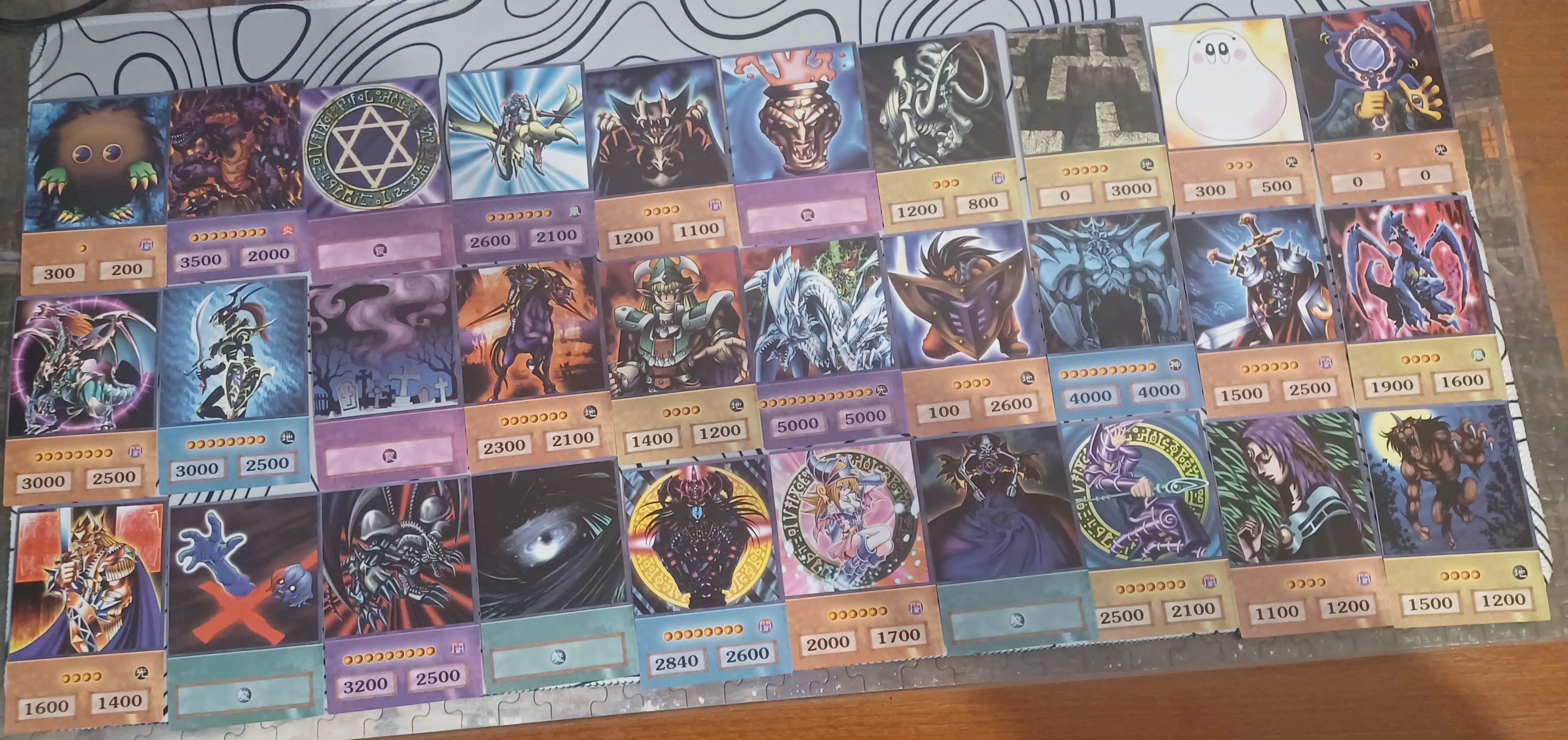 yugioh anime set 100 karata - exodia, blue-eyes - nove - slika 3