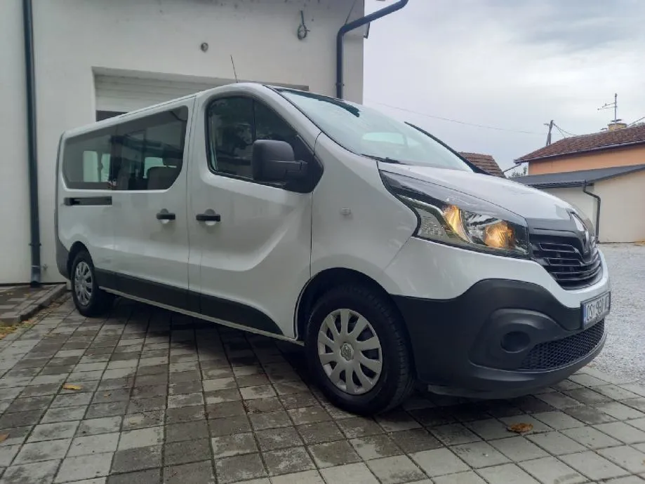 najam putničkog kombija 8+1, renault trafic 1.6 dci l2h1 - slika 3