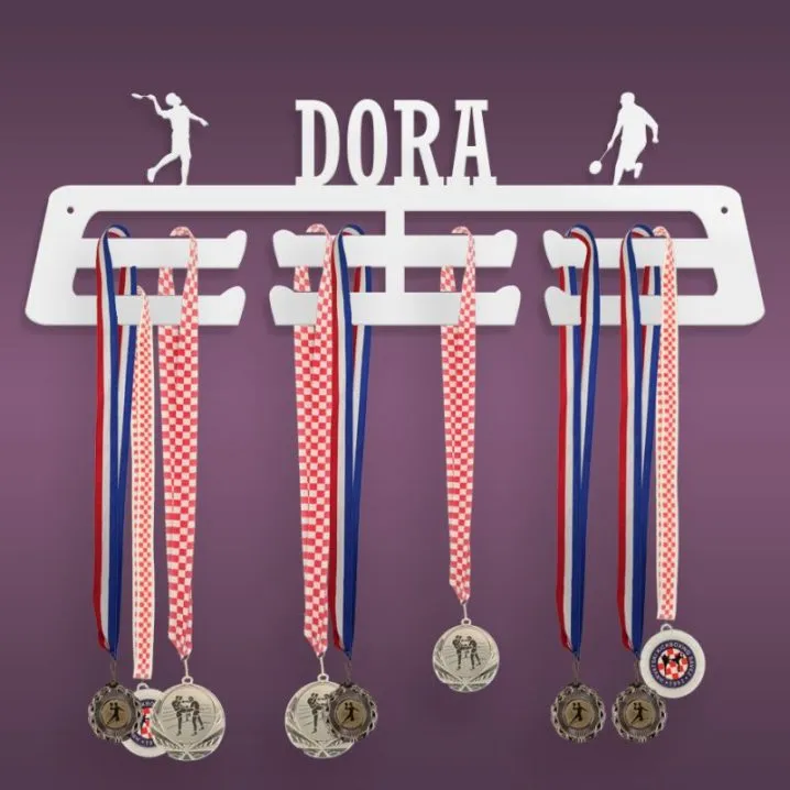 personalizirani dvostruki stalak za medalje (za sportaše) - slika 7