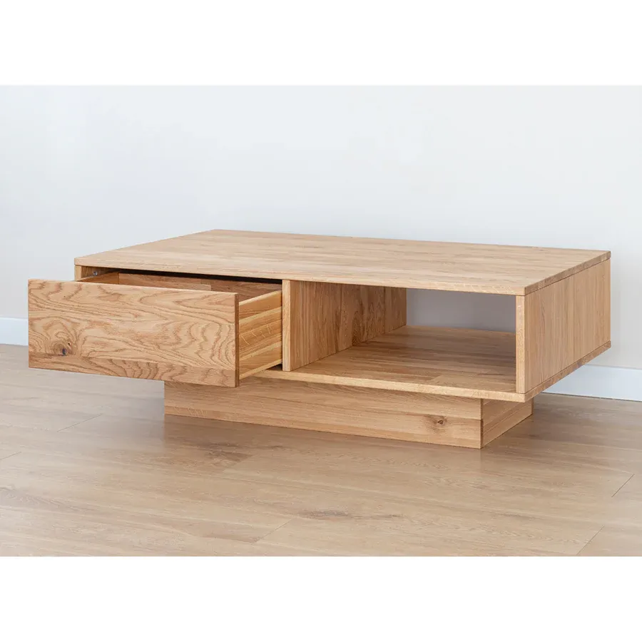 klub stolić collodi 110x70cm, materijal: masivno drvo hrast - slika 11