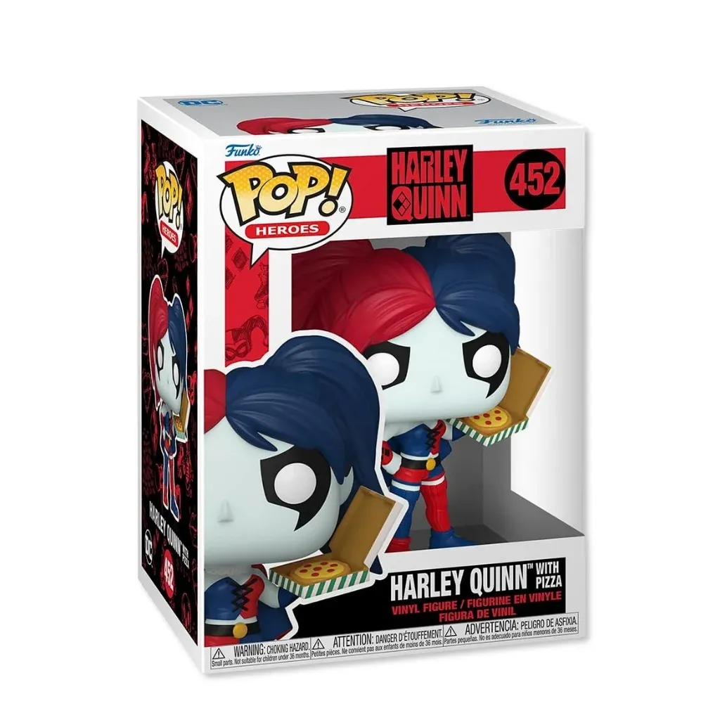 Funko Pop! Heroes: DC Comics – Harley Quinn with Pizza #452 - Zagreb