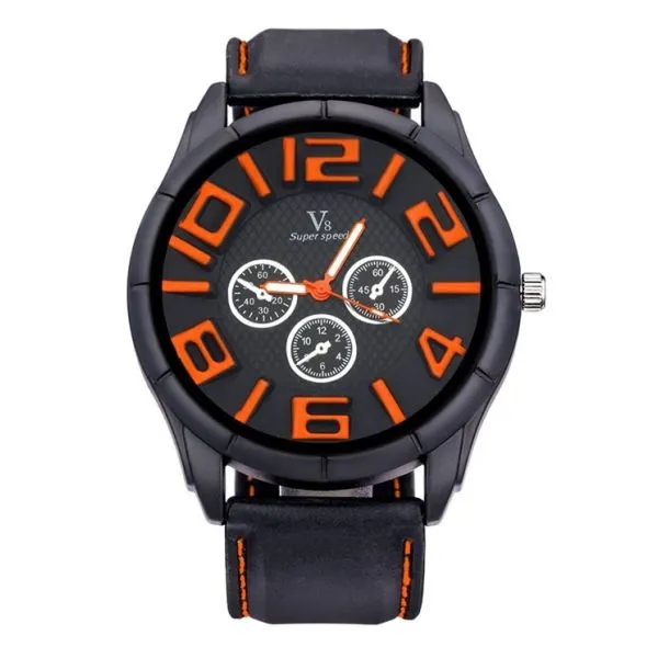 v8 super speed luksuzni muški sat promo - slika 6