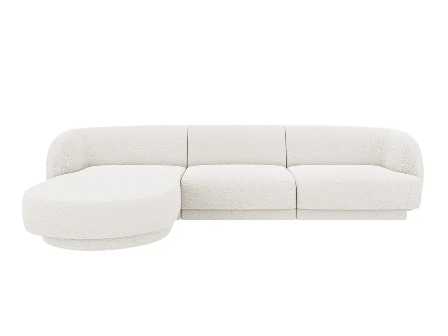 Kutna garnitura Miley 255x165cm, Materijal: Boucle - Čakovec, Čakovec-zapad