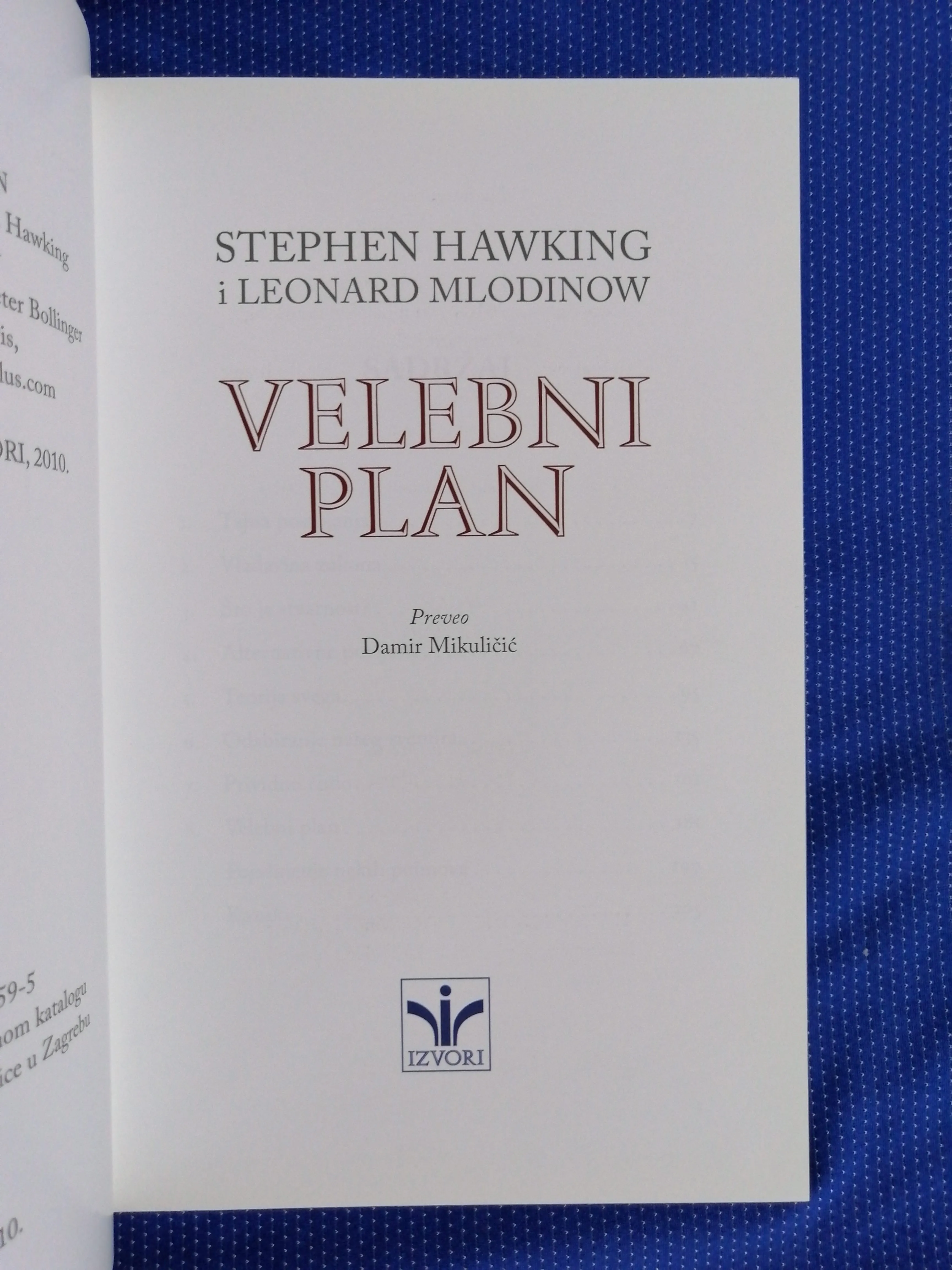 stephen hawking i leonard mlodinow – velebni plan - slika 2