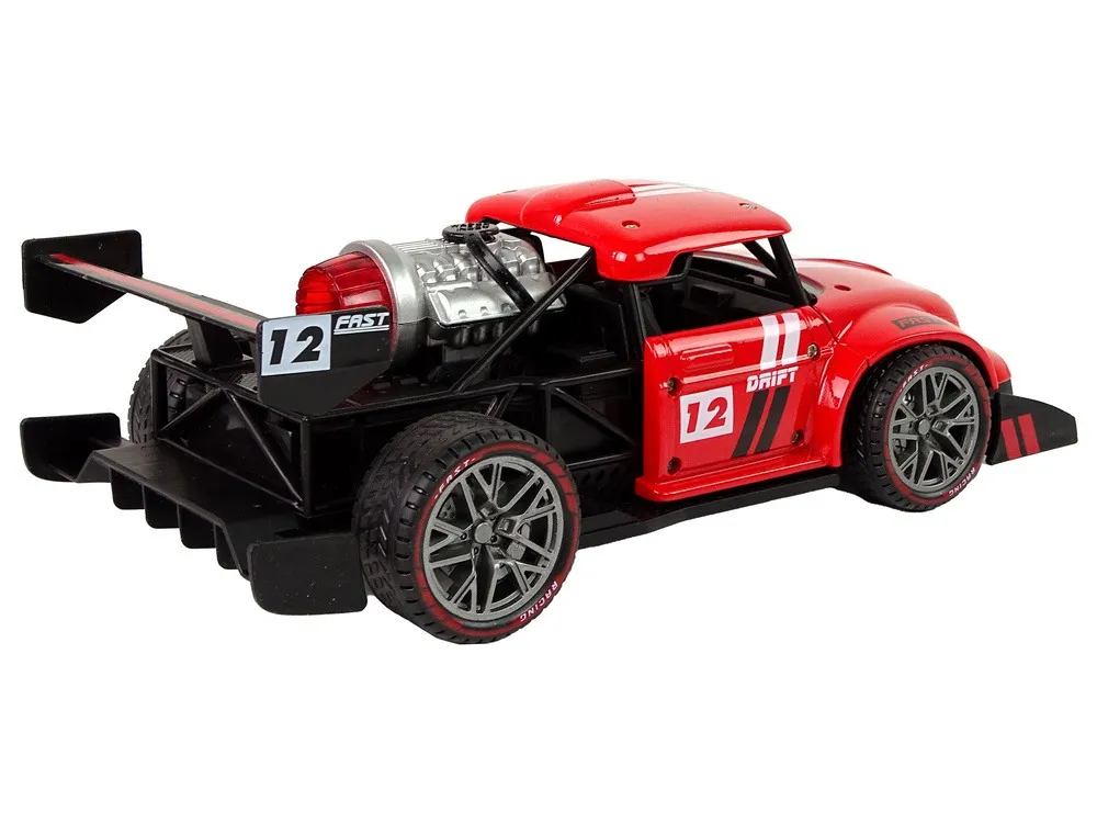 auto na daljinsko upravljanje sports car r/c 1:16 - crveni - slika 3