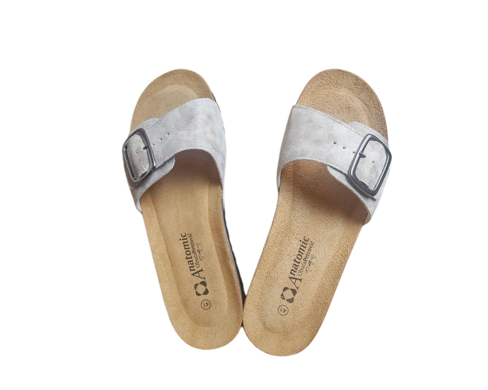 ženske anatomske natikače, sa povišenim đonom anatomic soft vintage - slika 5
