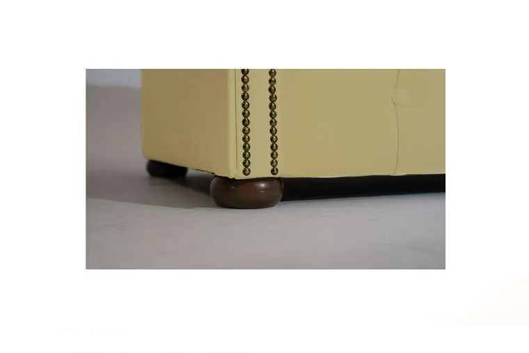 chesterfield dvosjed class leather | 2-sjedišta | vanilla - slika 4