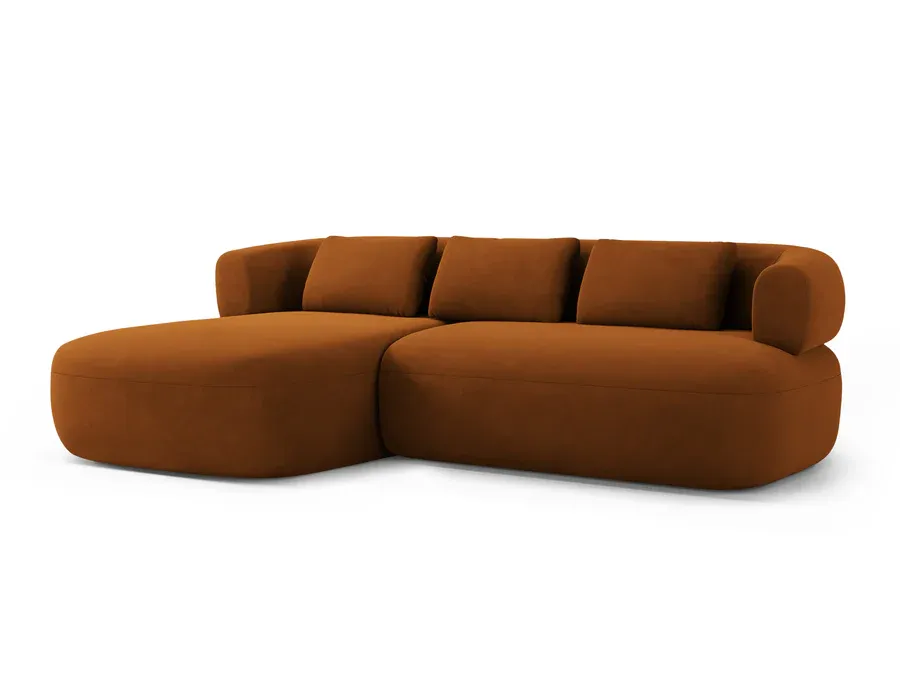 kutna garnitura jenny 225x145cm, materijal: baršun - slika 2