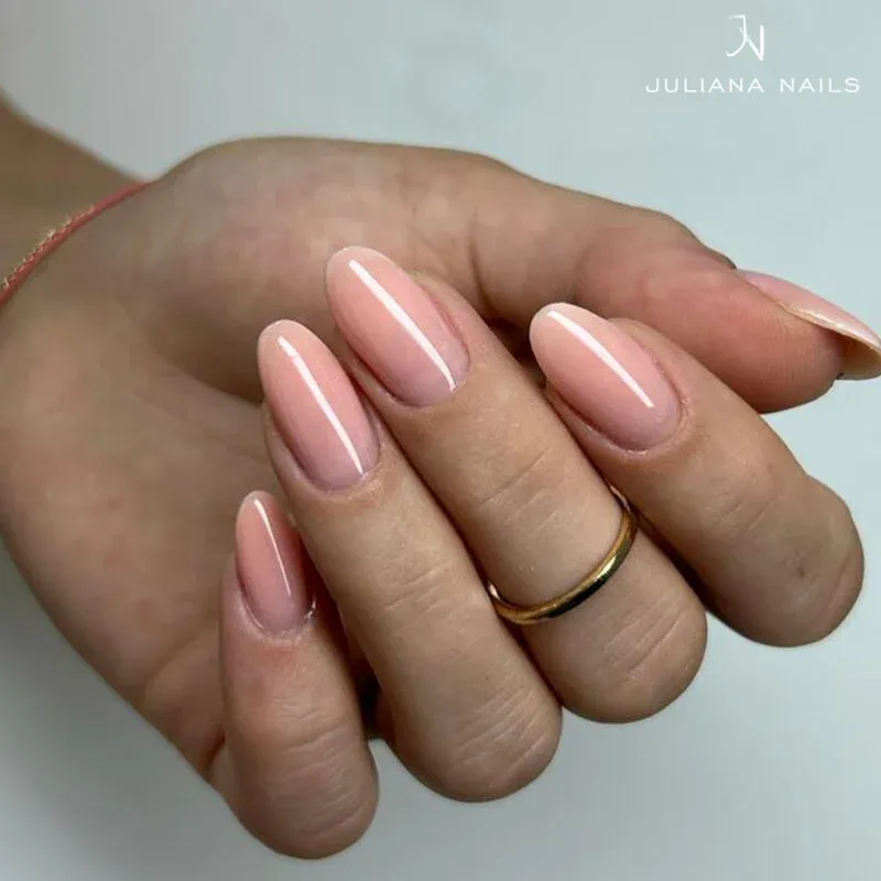 gel lak – rubber base gel – nude - slika 2