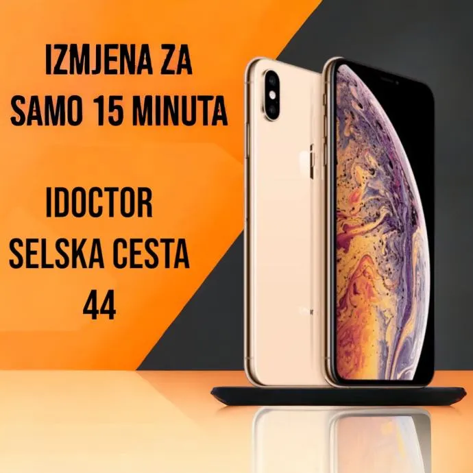 iPhone Xs Max ekran (lcd + staklo) - iDoctor - Selska cesta 44 - Zagreb