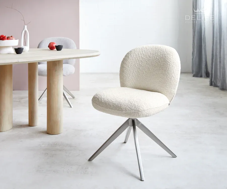 Blagovaonska stolica Nube, Materijal:Boucle - Čakovec